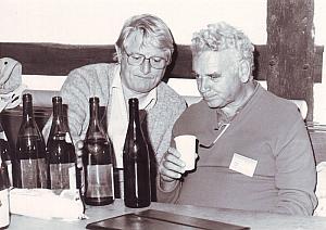 David John und Munk Weinprobe Prof Anders