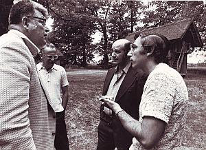 Fred Stohlmann Rolf Neth Ron Mc Caffery Robert C Gallo Wilsede 1973